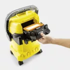 KARCHER 2.863-005.0 Harmonikaszűrő (lapos) WD4, WD5, WD6 porszívókhoz