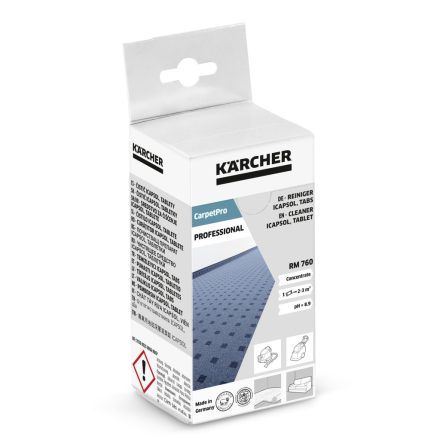 KARCHER Prof. 6.295-850.0  RM 760 Szőnyegtisztító tabletta 1x16db