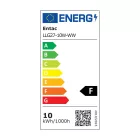 Entac LED izzó Globe E27 10W WW 3000K 5999097900049