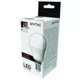 Entac LED izzó Mini Globe E14 6,5W WW 3000K 5999097900285