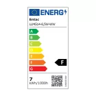 Entac LED izzó Mini Globe E14 6,5W WW 3000K 5999097900285