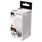 Entac LED izzó Mini Globe E27 6,5W WW 3000K 5999097900247