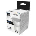 Entac LED izzó Spot Wide Angle GU10 4W CW 6400K 5999097903927