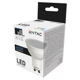   Entac LED izzó Spot Wide Angle GU10 4W CW 6400K 5999097903927