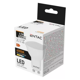   Entac LED izzó Spot Wide Angle GU10 6,5W NW 4000K 5999097900421