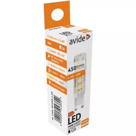 Avide LED izzó 4.2W G9 NW 4000K 5999097943800