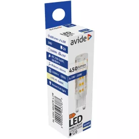 Avide LED izzó 4.2W G9 CW 6400K 5999097943787