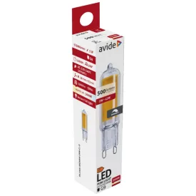 Avide LED izzó 5W G9 COB WW 3000K Dimm. 5999097960883