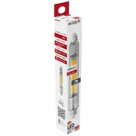   Avide LED izzó 10W R7S 18x118mm WW 3000K Dimm. 5999097960920