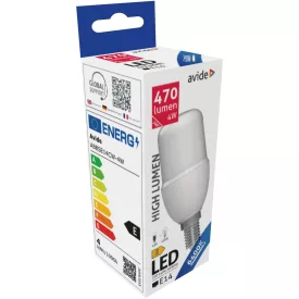   Avide LED izzó Bright Stick izzó T37 4W E14 CW 6400K 5999097931722