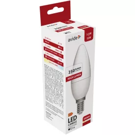 Avide LED izzó Candle 2.5W E14 WW 3000K 5999097931005