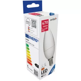 Avide LED izzó Candle 4.5W E14 CW 6400K 5999097931081