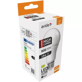   Avide LED izzó Globe A60 4.9W E27 NW 4000K Super High Lumen 5999097938585