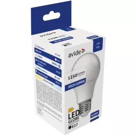 Avide LED izzó Globe A60 11W E27 CW 6400K 5999097950280