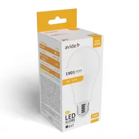 Avide LED izzó Globe A70 16W E27 NW 4000K 5999097925004