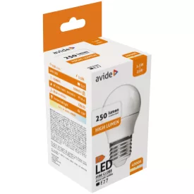   Avide LED izzó Globe Mini G45 2.5W E27 NW 4000K 5999097931340