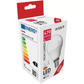   Avide LED izzó Globe Mini G45 4.5W E14 WW 3000K 5999097931463