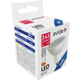   Avide LED izzó Spot Alu+plastic 4W GU10 CW 6400K 5999097931845