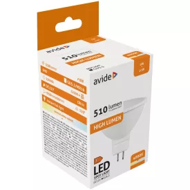   Avide LED izzó Spot ALU+plastic 6W GU5.3 12V NW 4000K 5999097930145