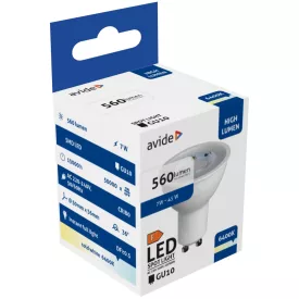   Avide LED izzó Spot Alu+Plastic 7W GU10 36° CW 6400K 5999562288740