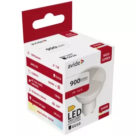   Avide LED izzó Spot Alu+plastic 7W GU10 WW 3000K 900lm 5999097960760