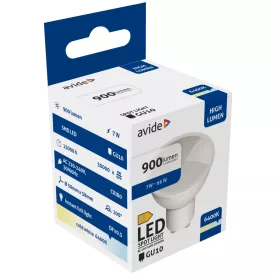   Avide LED izzó Spot Alu+plastic 7W GU10 CW 6400K 900lm 5999097960784