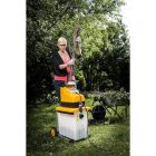 Riwall PRO RES 3044 B Elektromos ágaprító, átlátszó gyűjtőedénnyel 3000W