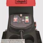 Scheppach GS 60 Elektromos ágaprító, átlátszó gyűjtőedénnyel 2800W