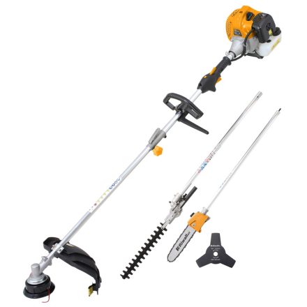 Riwall PRO RPMT 520 Benzinmotoros multi kertigép 4 az 1-ben, 1,2kW