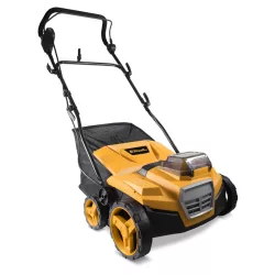   Riwall PRO RAV 3820i Akkus gyepszellőztető 3 az 1-ben 2x20V (40V) akku és töltő nélkül, 38cm