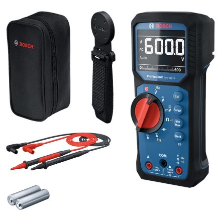 Bosch GDM600-15 Feszülségkereső (multiméter) +M1 Professional tartóval 0601077301