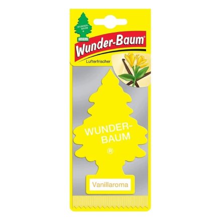 Wunderbaum, LT Vanília illatosító (fenyőfa) 3db WB 8201