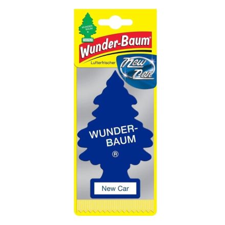 Wunderbaum, LT New Car illatosító (fenyőfa) 3db WB 8205