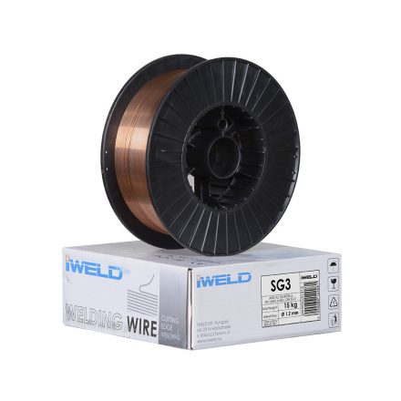 Iweld Hegesztő  CO huzal SG3 1,2mm/15kg/tekercs  6WWSG31215