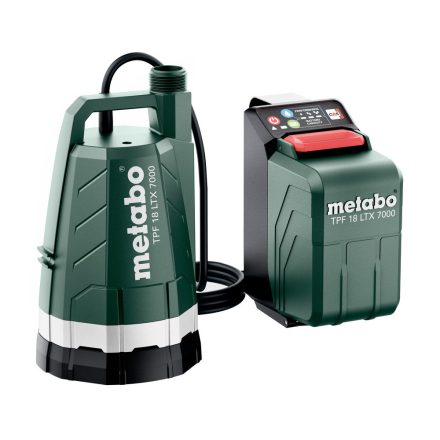 Metabo  TPF18LTX7000 Akkus búvárszivattyú 18V akku és töltő nélkül 601748850