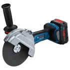 Bosch GWS18V-180P Akkus sarokcsiszoló BITURBO 180mm 18V akku és töltő nélkül, karton 06019H6L01