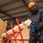 Bosch GKE18V-20 Akkus ágvágó/láncfűrész (blue) 18V akku és töltő nélkül, 06008D7100