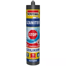   Soudal Szaniter szilikon STOP (penészálló), fehér 280ml 172580
