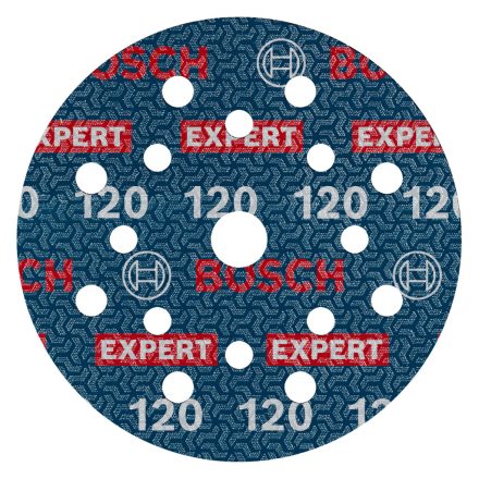 Bosch 2608902418 EXPERT O780 Foil excentercsiszolópapír 125mm,120,G50