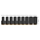 Bosch 2608003042 PRO dugókulcs 3/4" hosszú 9 részes