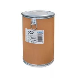   IWELD  Hegesztő huzal SG2 1,2mm/250kg/hordó ER70S-6  6WWSG212250