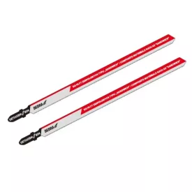   Dedra 08T045BM Dekopírfűrészlap SZENDVICSPANEL/MŰANYAG 180/154mm/14tpi /2db