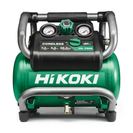 HIKOKI EC36DAW4Z Akkus légkompresszor 36V, 7,3L, akku, töltő nélkül, KARTON