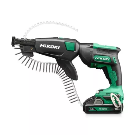 HIKOKI  W18DBWCZ Akkus gipszkartoncsavarozó 18V, akkuval és töltővel, KOFFER