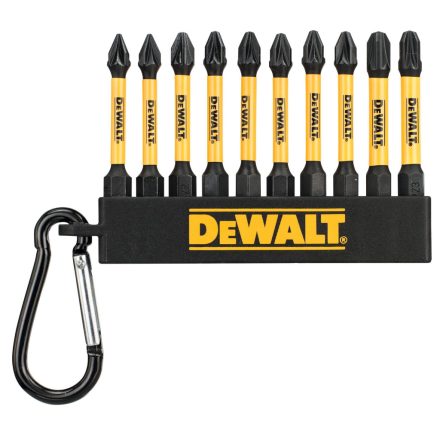 Dewalt DT7276-QZ Csavarozóbit készlet, karabineres Pozi 50mm PZ1 x2, PZ2 x6, PZ3 x2