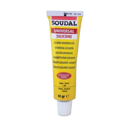 Soudal Univerzális szilikon, fehér 60ml 120031