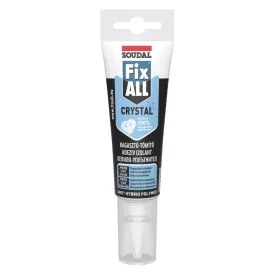   Soudal FIX ALL CRYSTAL Hibrid polimer tömítő-ragasztó, színtelen 125ml  134134