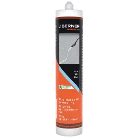   Berner  372784 Gyors akril, esőálló, Prémium, fehér 310ML