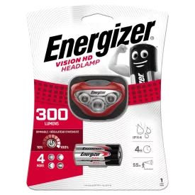   Energizer Fejlámpa Vision HD 300lm +3xAAA elemmel  EFVISHD/7638900316377