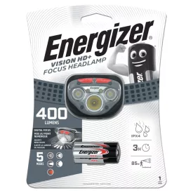   Energizer Fejlámpa Vision HD+Focus +3xAAA elemmel  EFVISHDPLUSFOC/7638900412802